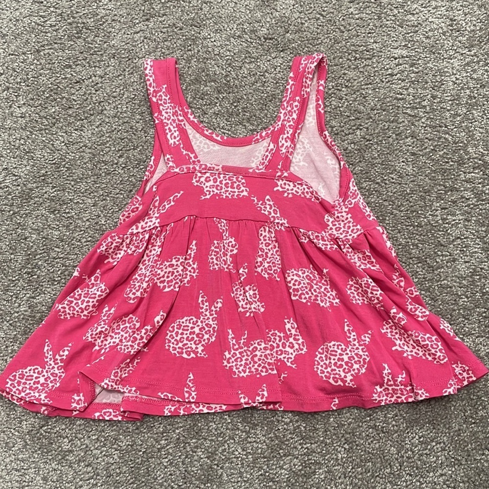 Posh Peanut Lana Bunnies Bummie Tank Set - Picture 3 of 9